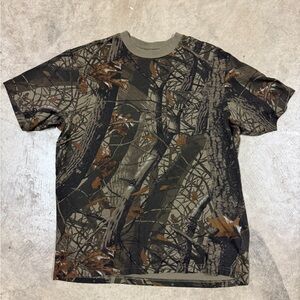 Filson Realtree Camo Short Sleeve Tee - Green/Brown